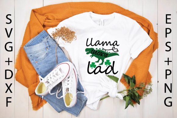 Llama Lucky Lad Svg Graphics and T-Shirt Designs Review