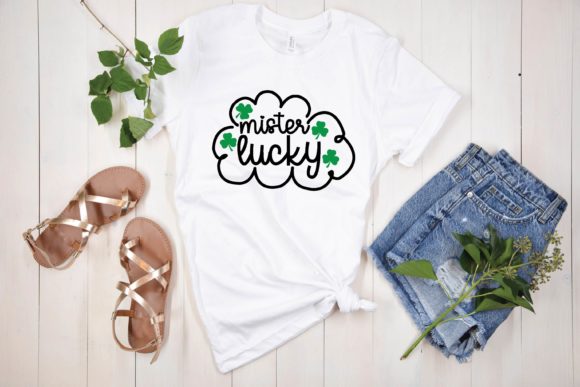 Mister Lucky Svg Graphics for T-Shirt Designs