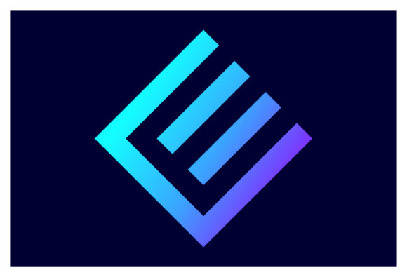 Unique Letter E Logo Design Vector Icon for Graphics and Logos